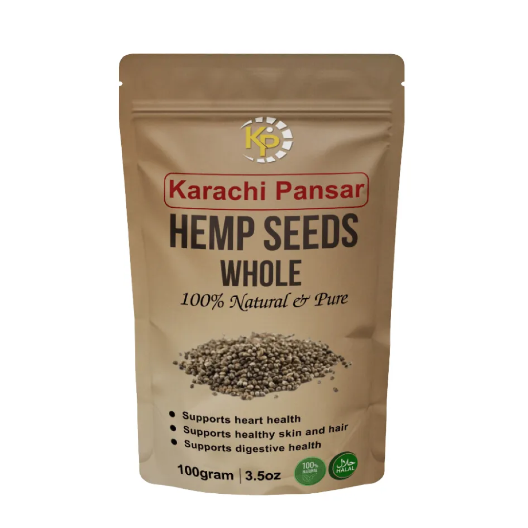 NATURALLI HEMP SEEDS 100G